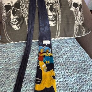 Preloved: The Simpsons Matt Groening Necktie Homer
